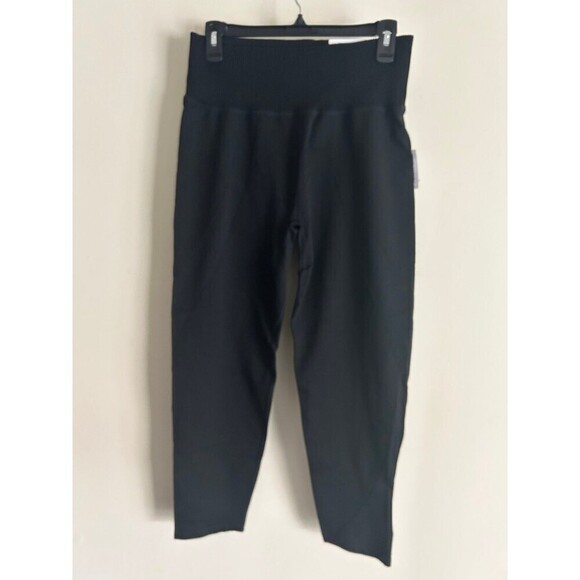 Old Navy Leggings Size XL Petite Extra High Rise Black Full Length Ribbed NWT - Picture 1 of 12